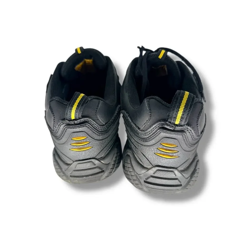 Skechers Blais Steel‎ Toe Work Shoes Mens 9.5 Black Waterproof Safety Lace Up